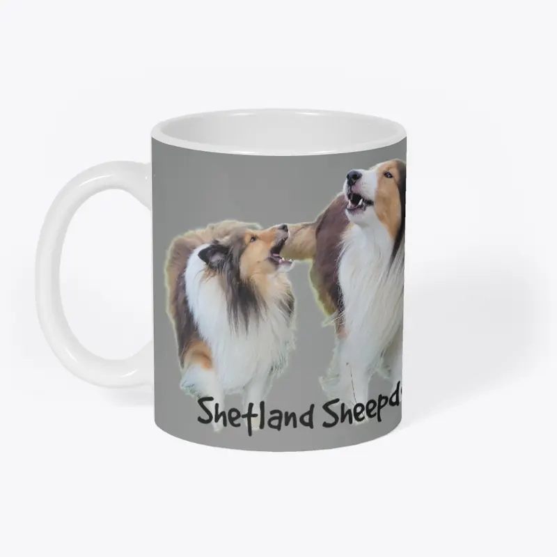 Shetland Sheepdog Howling Great Day 