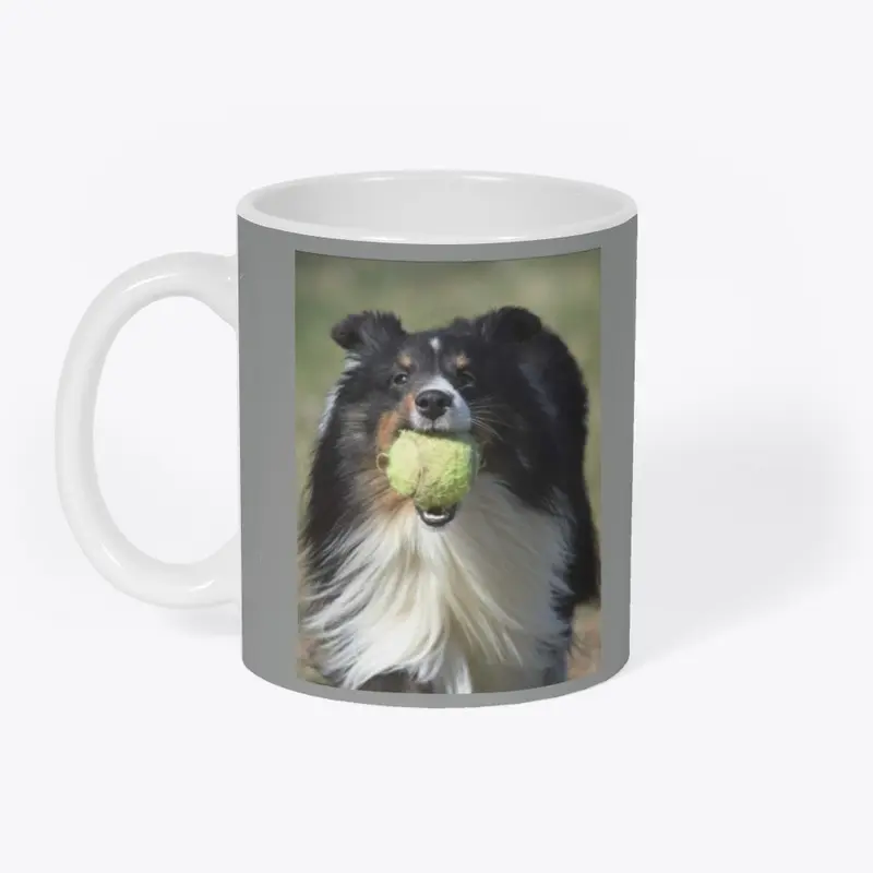 Shetland Sheepdog "Love A Ball"